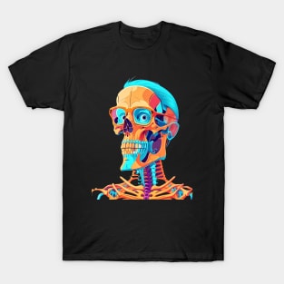 The Nerd Skull Head 2 T-Shirt